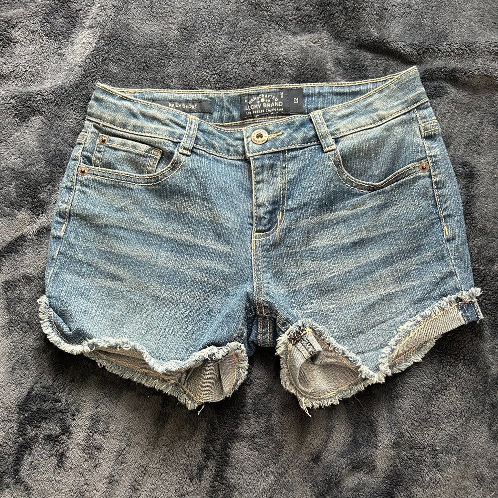 Girl Jeans Shorts Size Youth / Teen 12